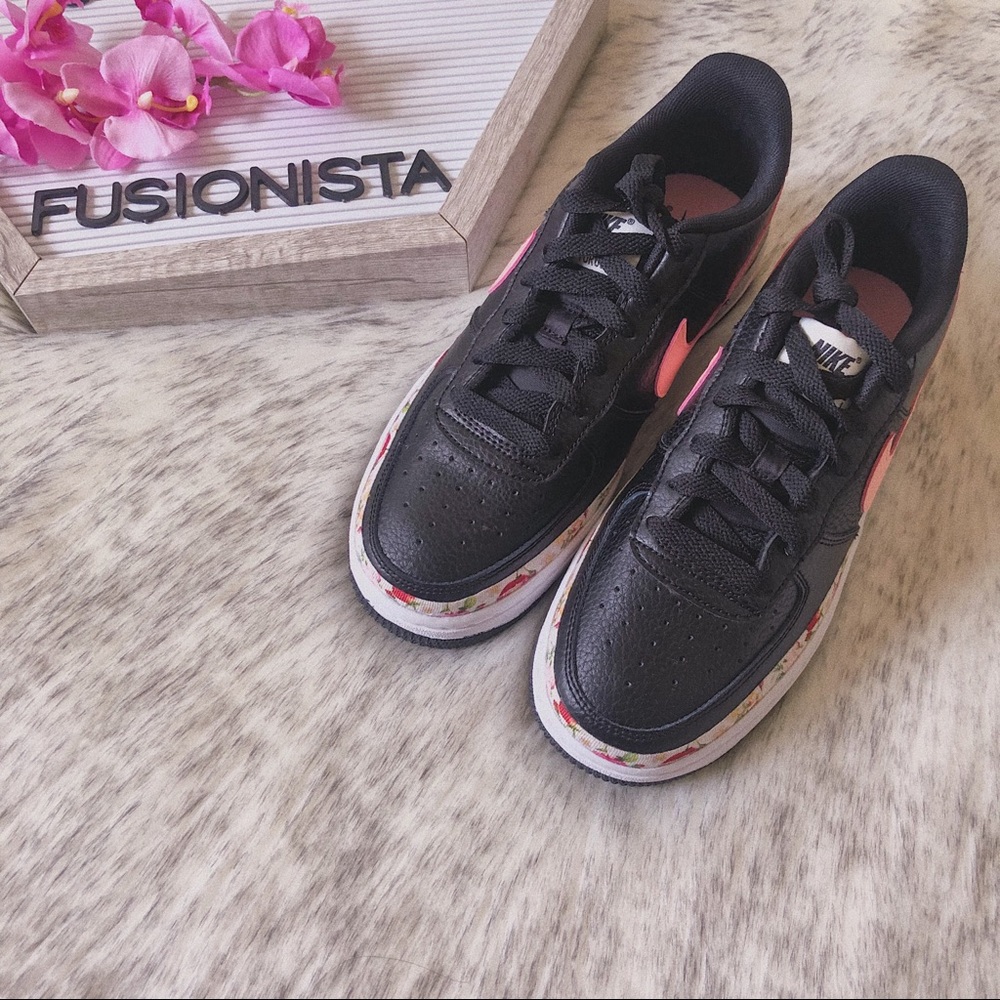 NWT🍭 Rare Nike Air Force 1 LV8 Vintage Flower - Picture 3 of 8